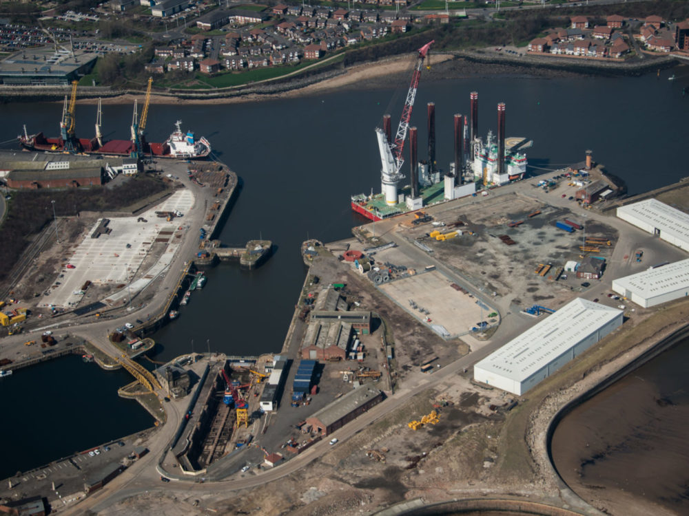 Corporation and Greenwell Quay, Port of Sunderland, Energy Gateway North East England