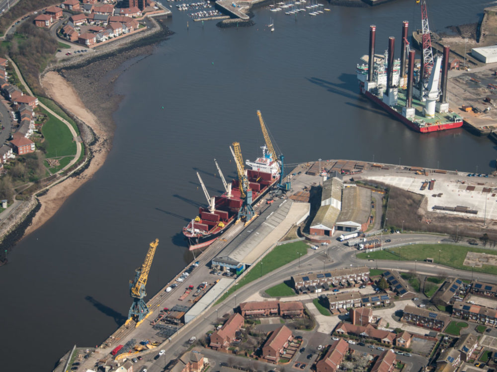 Offshore Vessel - Corporation Quay, Port of Sunderland, Energy Gateway North East England