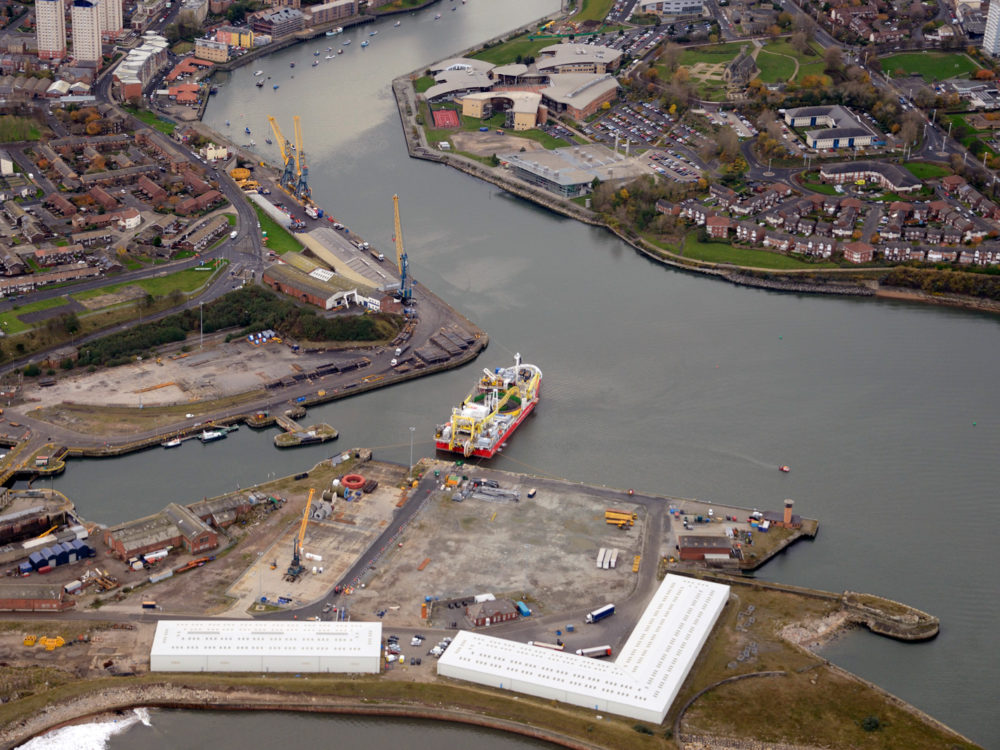 Greenwells and Corporation Quay, Port of Sunderland, Energy Gateway North East England