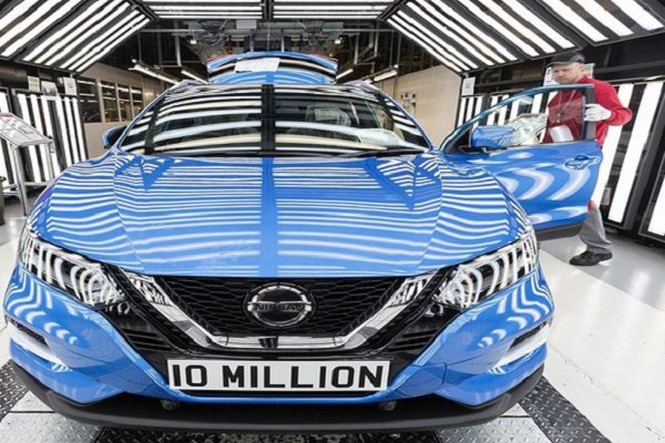 Nissan Sunderland Plant produces 10 million cars