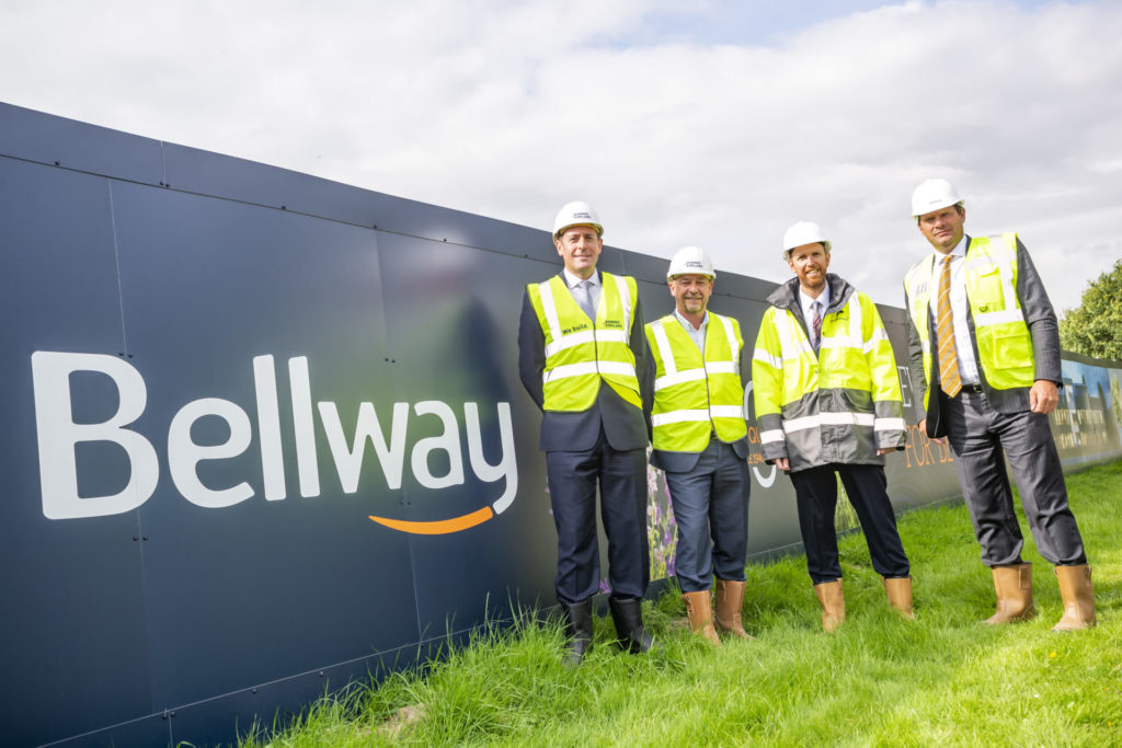 WORK UNDERWAY ON BELLWAY HQ AT AIRPORT BUSINESS PARK