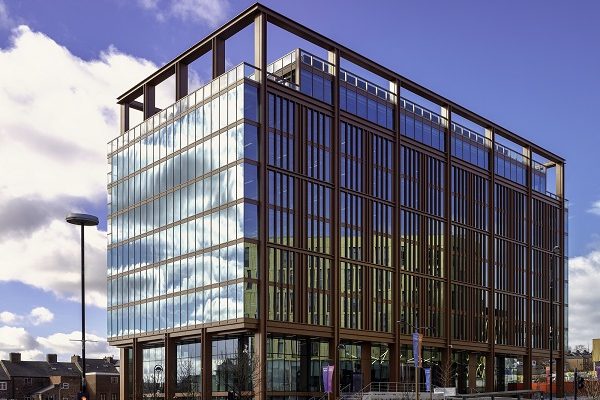 The Lumen, new office building in Newcastle Upon Tyne
