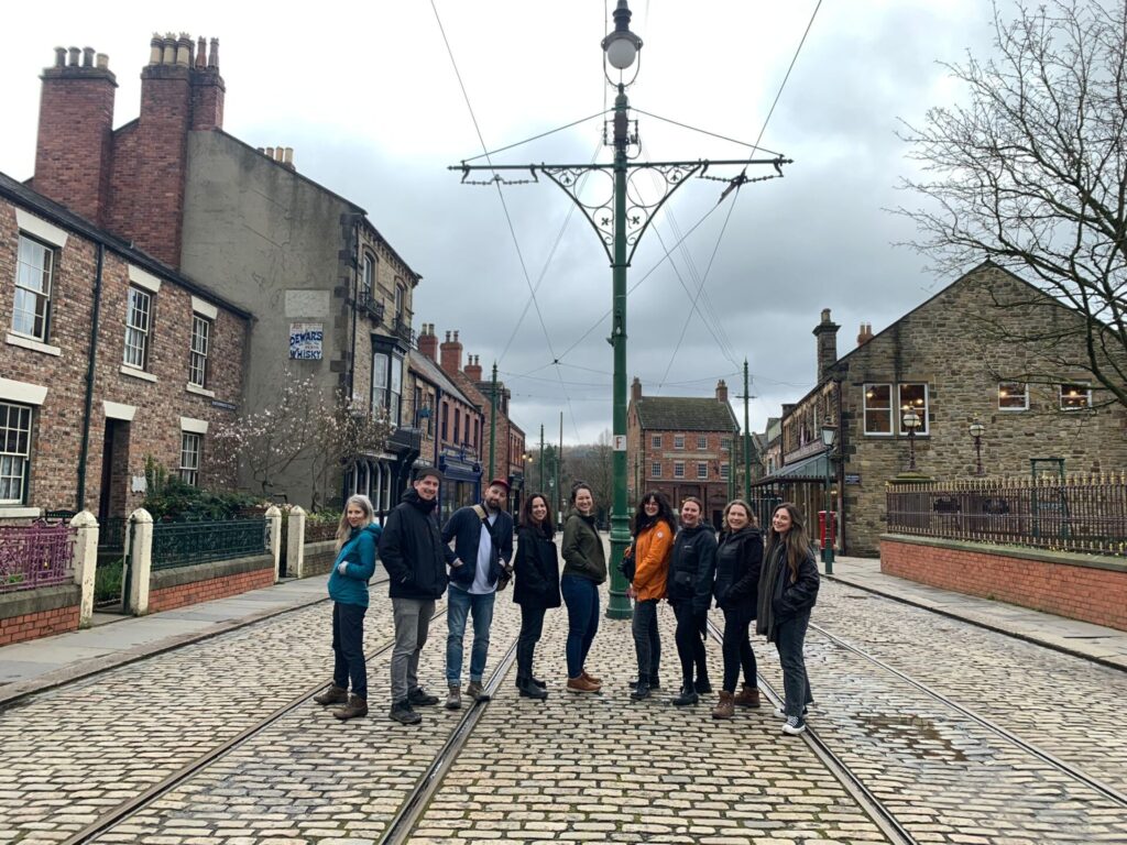 Location Managers visiting Beamish Museum, Spring 2024