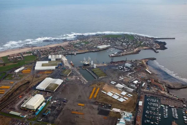 JDR Cables' Port of Hartlepool operation. (Image Source: JDR Cables)